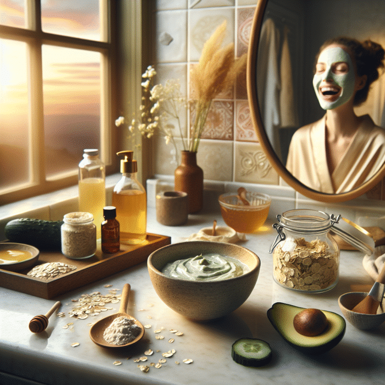 Achieve glowing skin with a homemade body mask