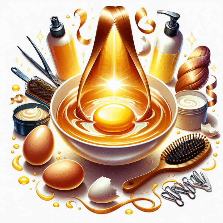 egg hair mask for repairing damaged hair