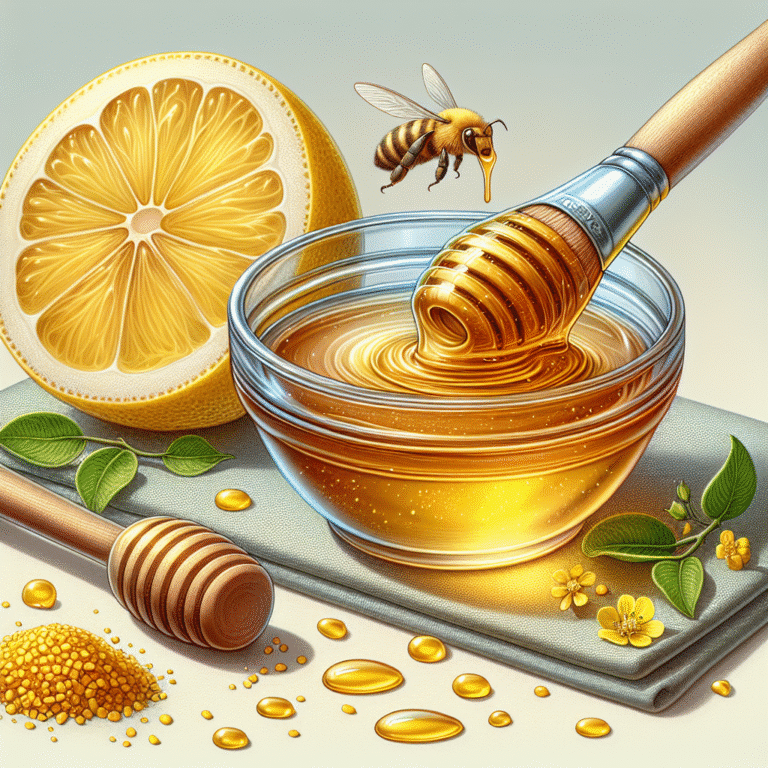 honey and lemon face mask for acne relief